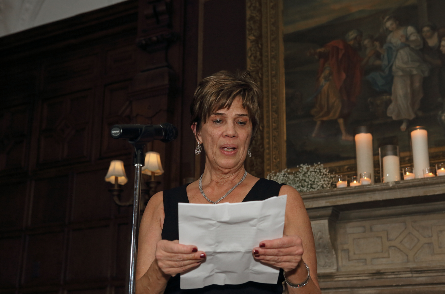The wedding of Carolyn Greene and Adam Stoddard at deSeversky Mansion on December 3, 2016.