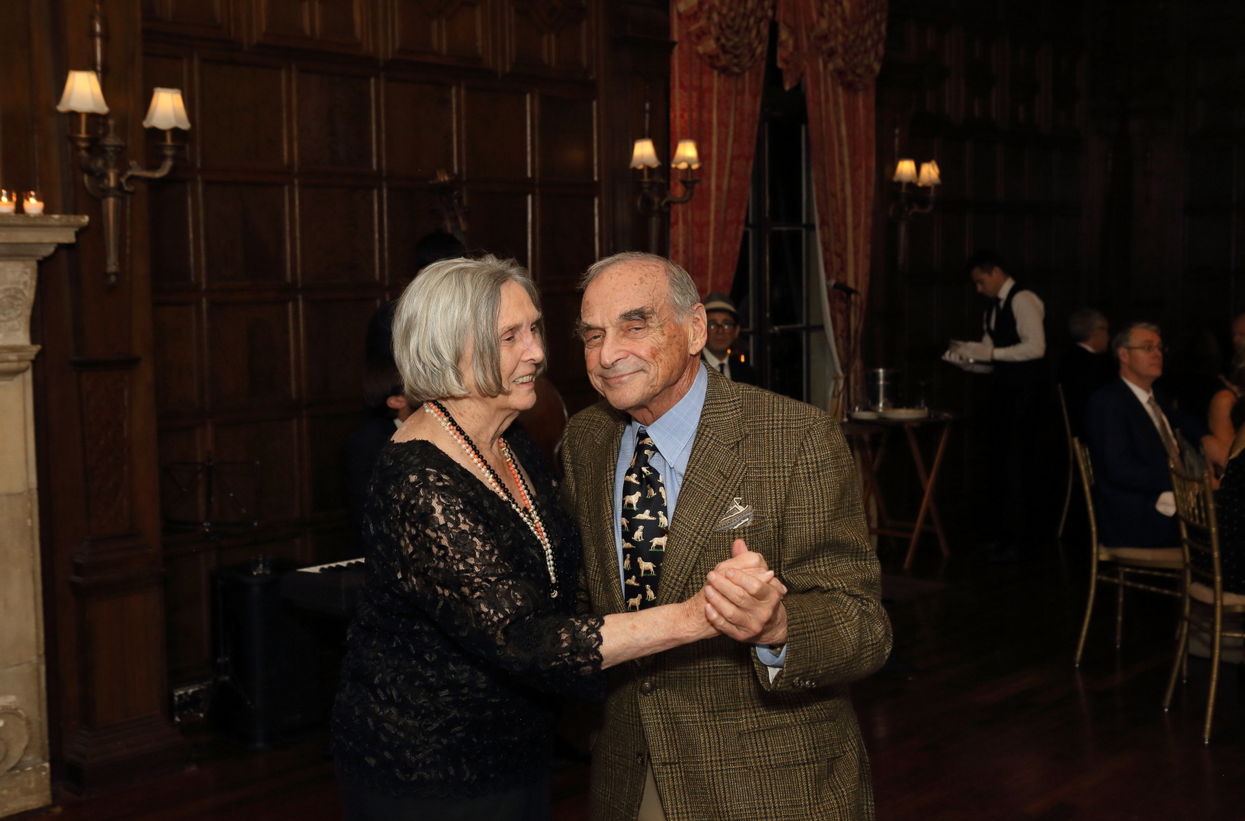 The wedding of Carolyn Greene and Adam Stoddard at deSeversky Mansion on December 3, 2016.