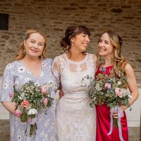 Bride and her bridesmaids, Bridal By Naomi