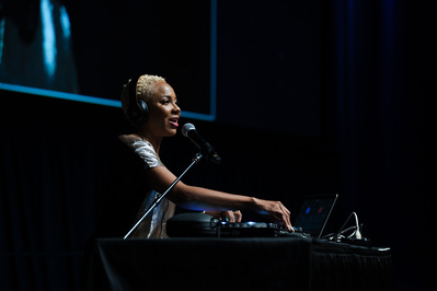 Mc Lyte at AFSCME convention 2022