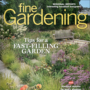 Redstone Lane garden featured in Fine Gardening (Dec 2022) in 