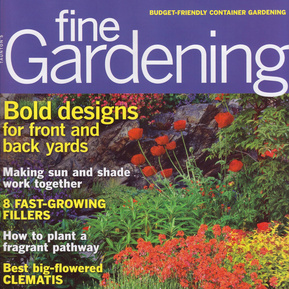 Fine Gardening, July/Aug 2012 – Adam Woodruff shared expert advice on resilient plant selections in Northeast Regional Report: Perennial Hole Fillers.