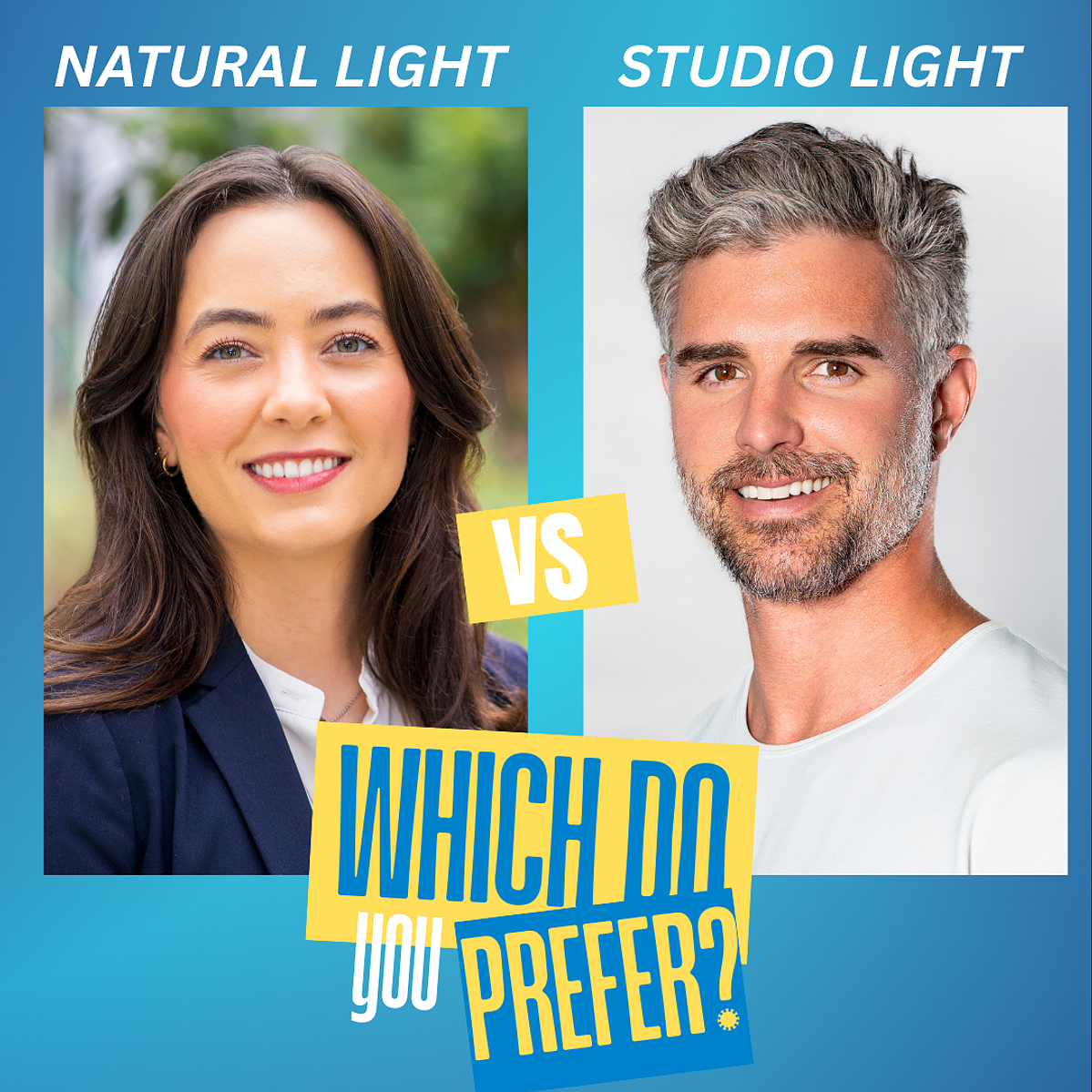 Natural Light vs. Studio Lighting for Corporate Headshots - Steven ...