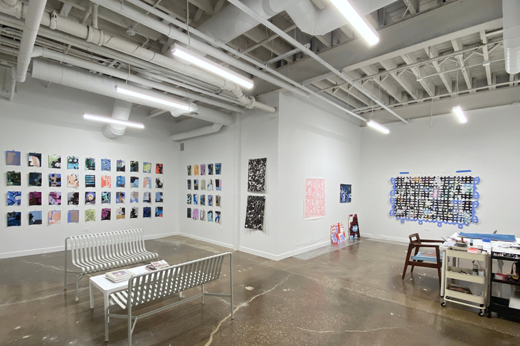 Kimball Arts Center Residency studio 