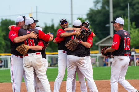 Kitchener, Ontario (17/08/2018) -   ISC Fastball Tournament at the Peter Hallman Ball Park in Kitchener, Ont.  Photo by Alicia Wynter