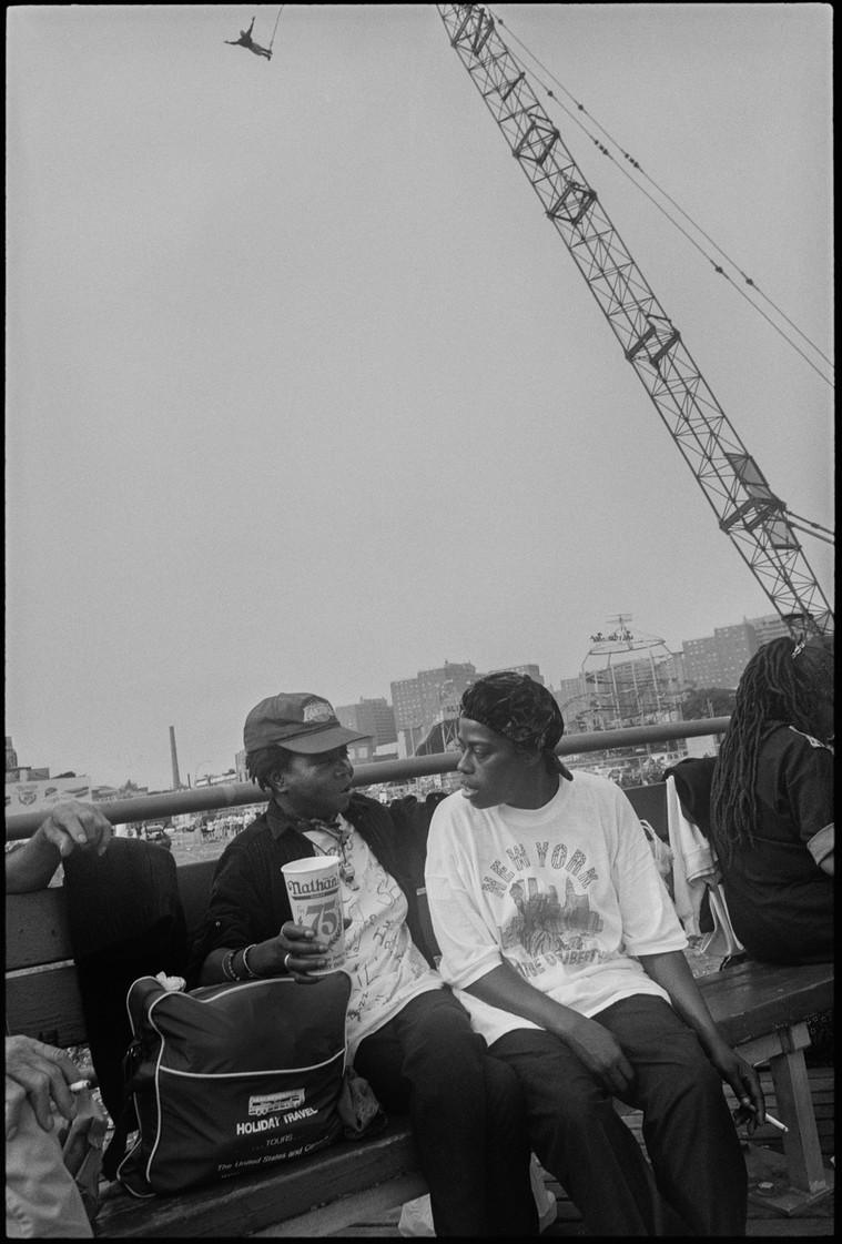 Nicholas Blair Photography copyright 1978, amusement rides, black and white
