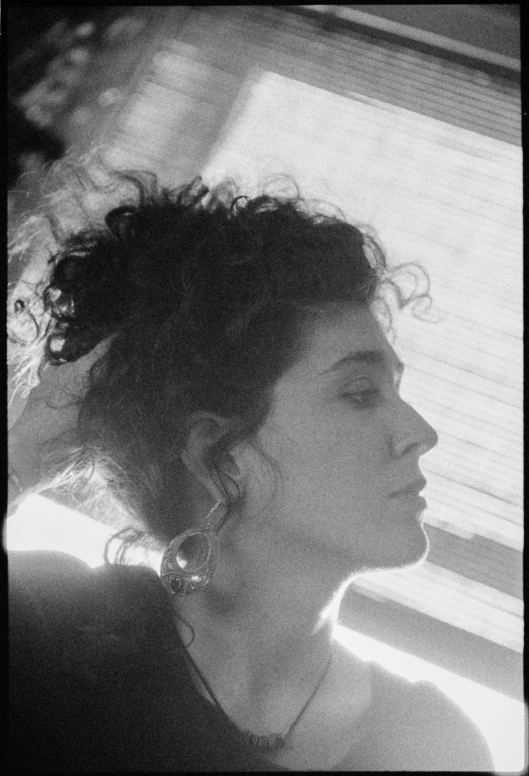 Nicholas Blair photography copyright 1993, black and white, portrait of women