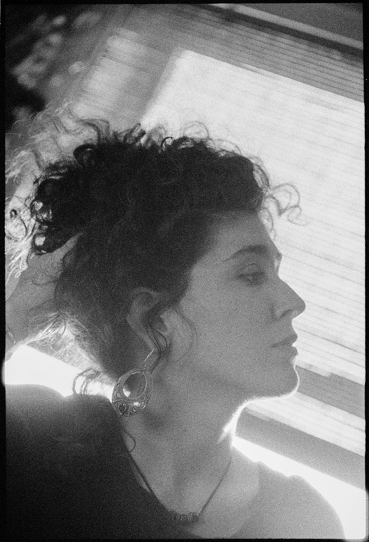 Nicholas Blair photography copyright 1993, black and white, portrait of women