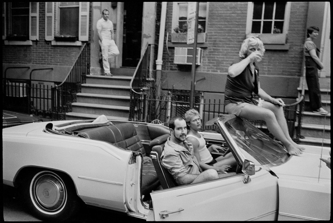 Nicholas Blair photography copyright 1984, black and white, gay couple, LGBTQ,