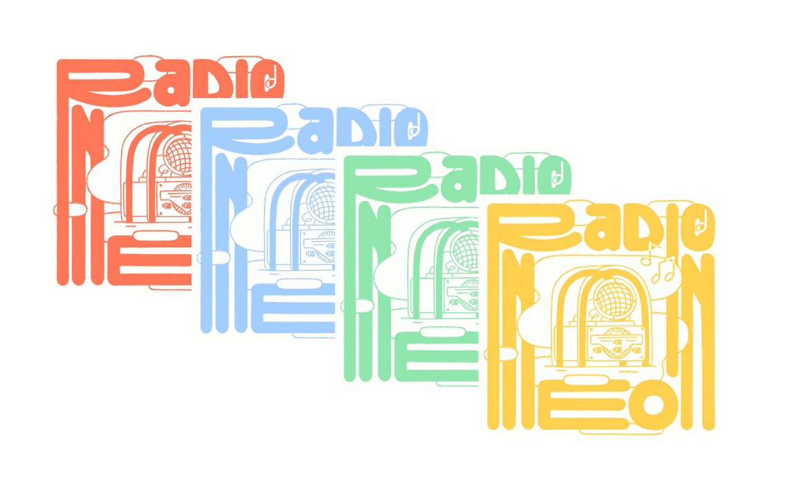 Album cover
Lofi music
Radio Neon 
Eyal Stagetrooper debut album