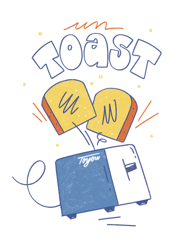 Gwendoline Le Cunff
Food illustration
Greeting cards
Puns Toast