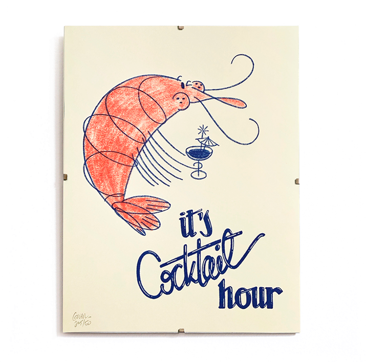 Gwendoline Le Cunff
Print Pun Decoration Funny
Shrimp Cocktail