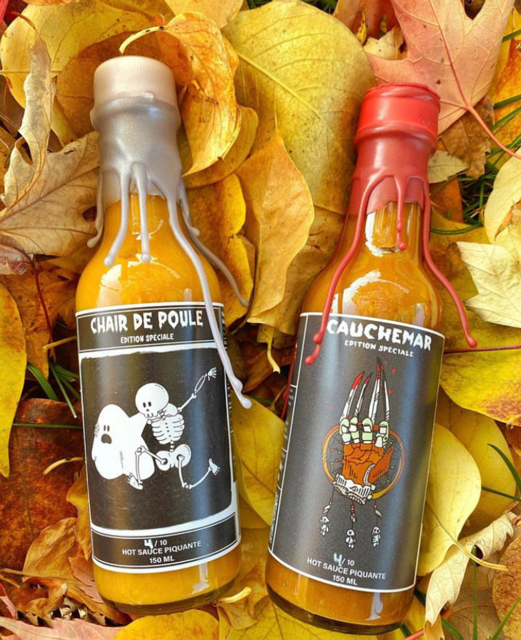 Hot sauce label
Spicy limited edition
Montreal packaging
MTHell Gwendoline Le Cunff gabadingdom