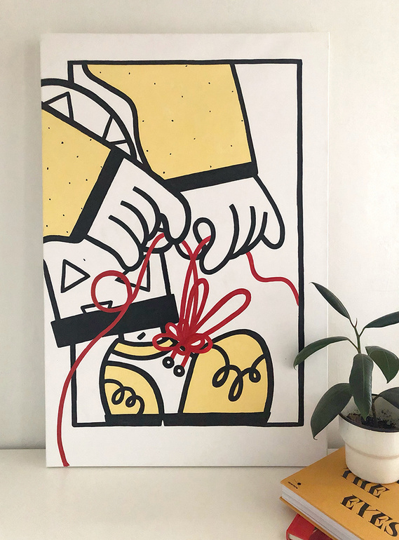 Painting acrylic on canvas