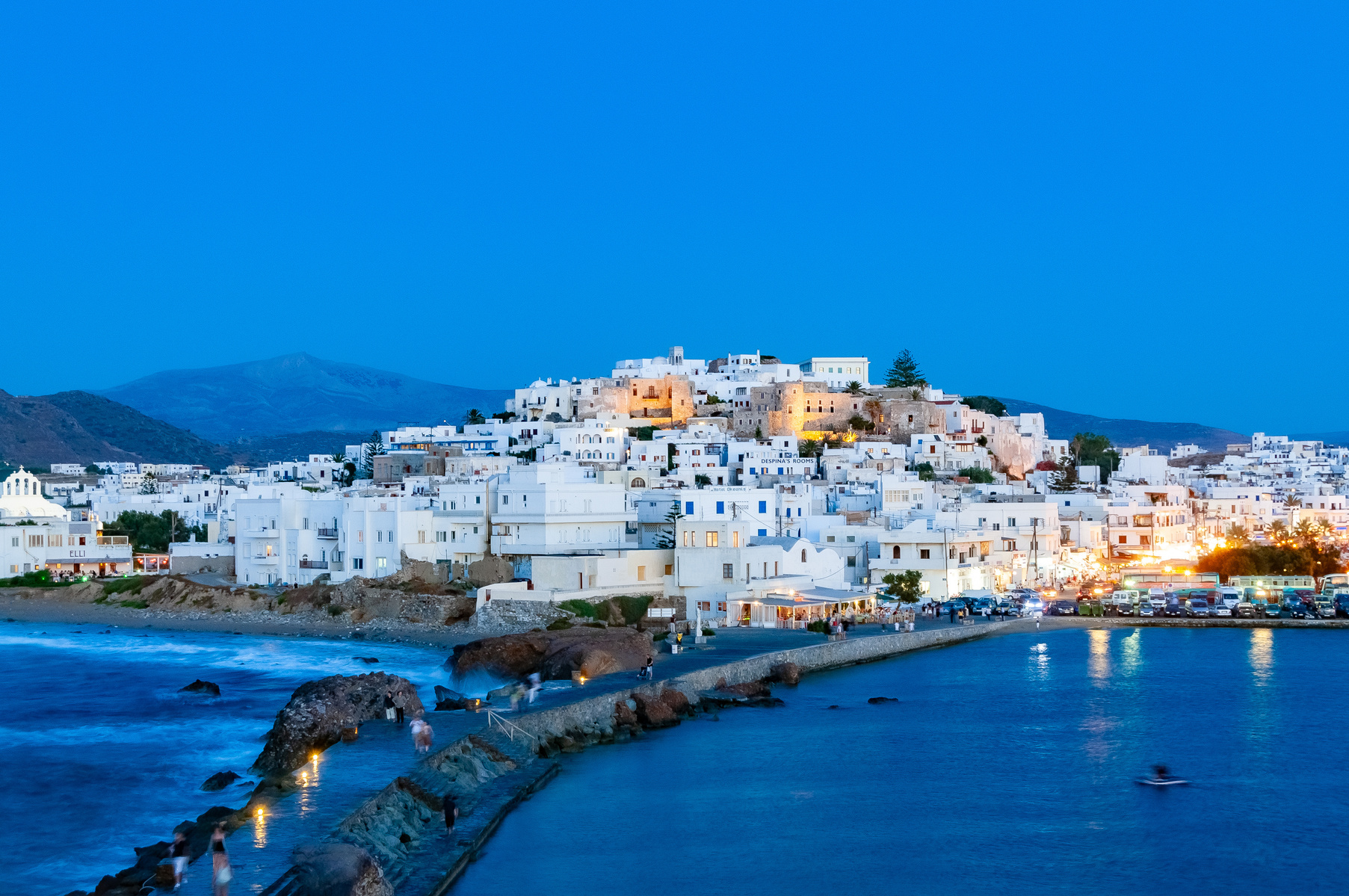 Naxos Town Naxos Island Greek Islands Greece