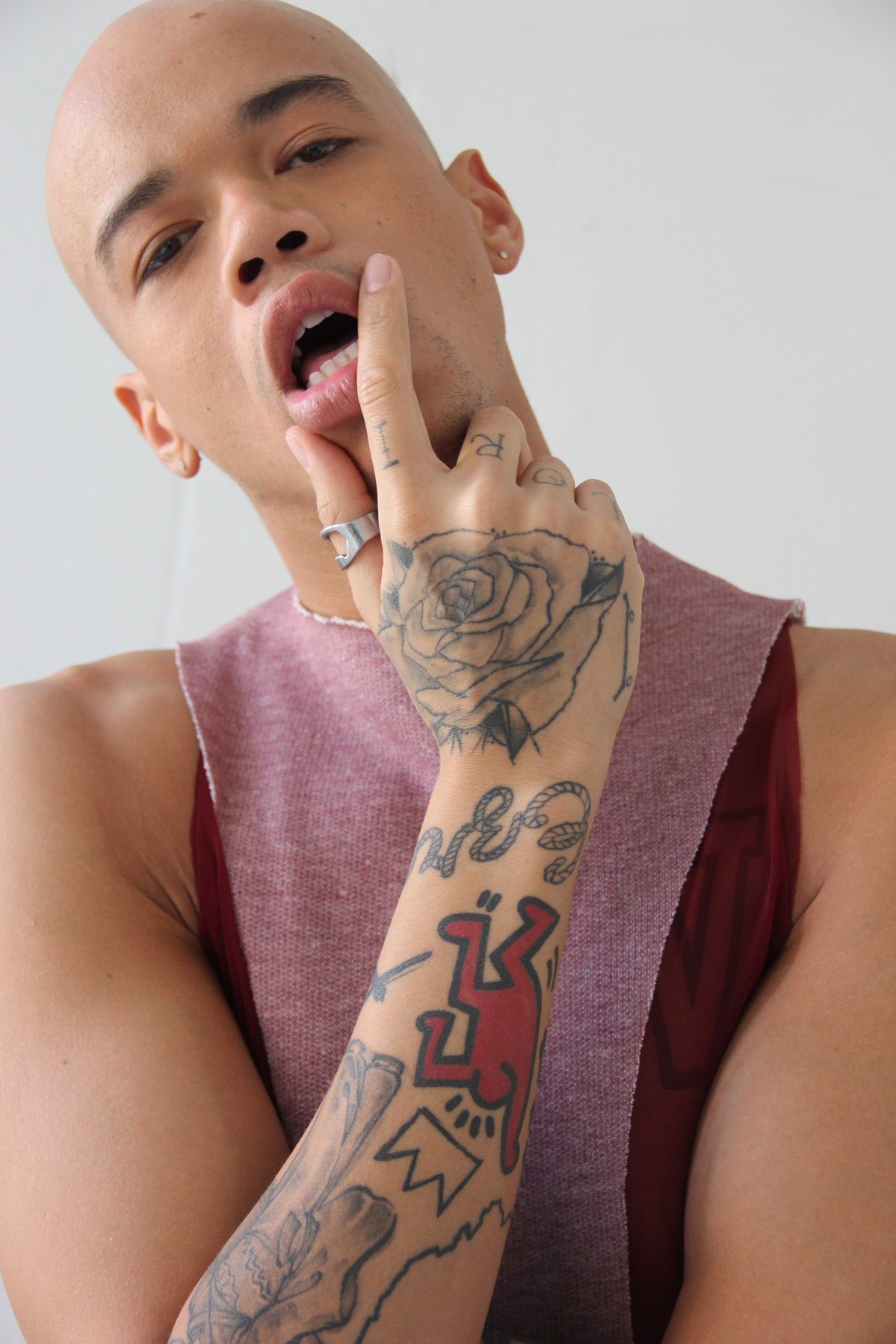 mojo d nyc, mojo disco, makeup, beauty, editorial, male grooming, mua, fashion, editorial, term lewis