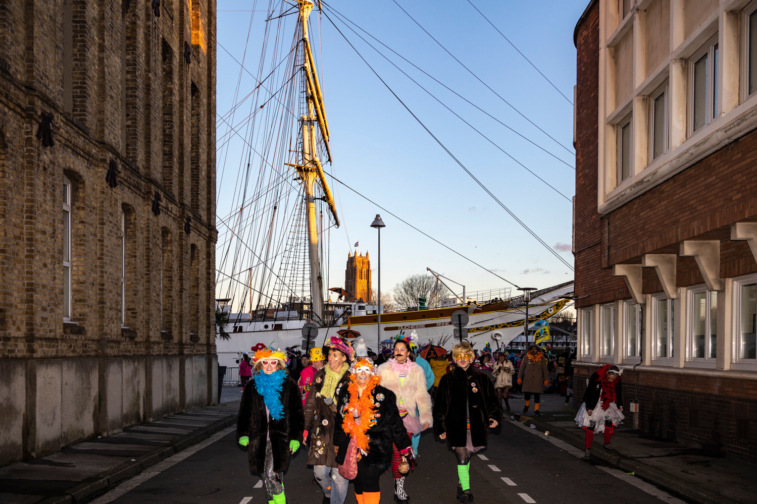 Carnaval de Dunkerque, la bande de la Citadelle, 12 février 2024