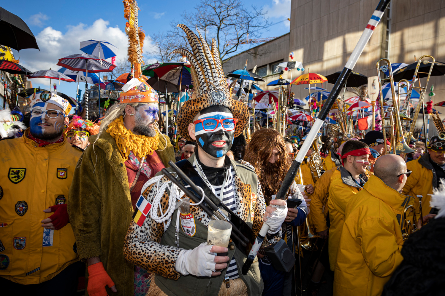 Carnaval de Dunkerque, la bande de la Citadelle, 12 février 2024