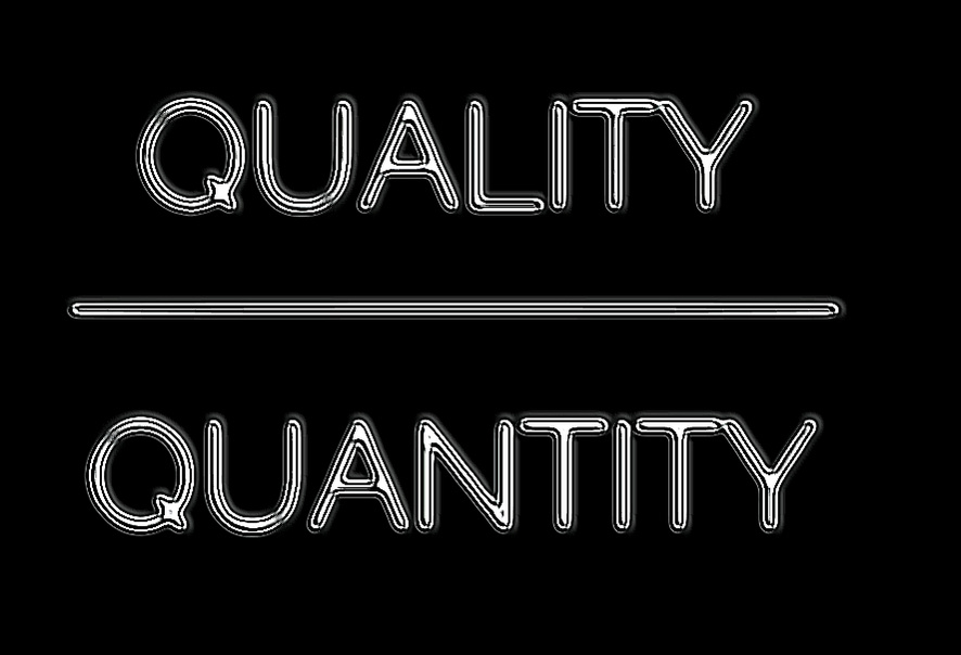 Selling art on the internet can be very challenging . Does it depend on the quality of the work you post or the amount of work that you post to the different platforms