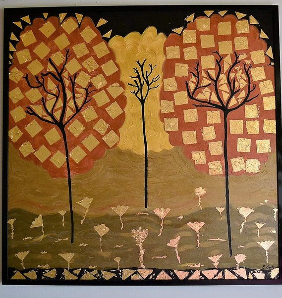 Golden leaf forest