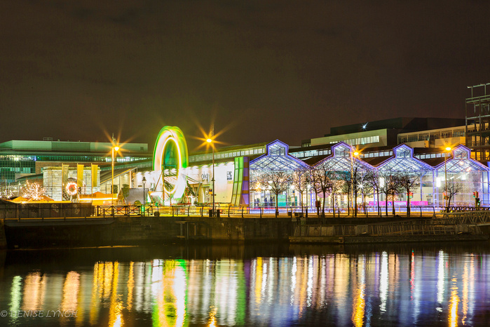 Spencer Dock at Night
