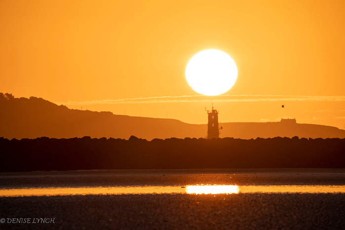 Sunrise above the Northbull Lighthouse