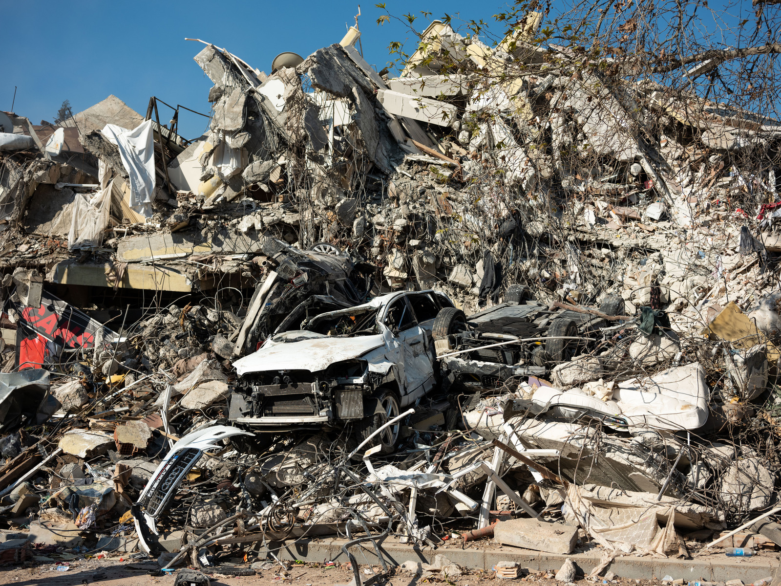 Kahramanmaras. 7th of February 2023 after the earthquakes struck the region the day before