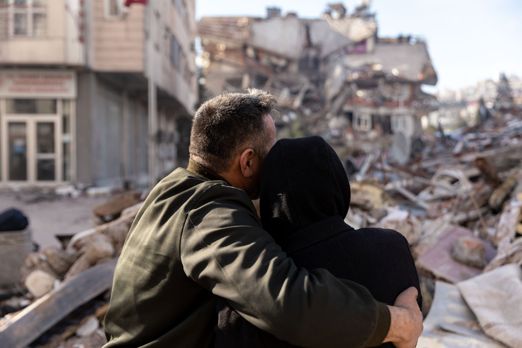 The destroyed southern Turkish town of Kahramanmaras, close to the epicentre of the two 7.9 and 7.7 scale earthquakes to rock the country, in the early house of Monday morning this week. Residents were mostly sleeping, and tens of thousands of people are