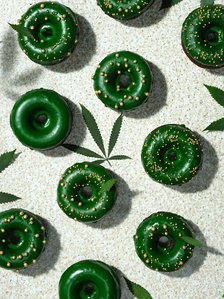 cannabis, donuts, munchies, cake donuts