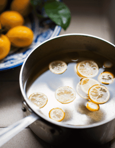 lemon slices, motion, gif
