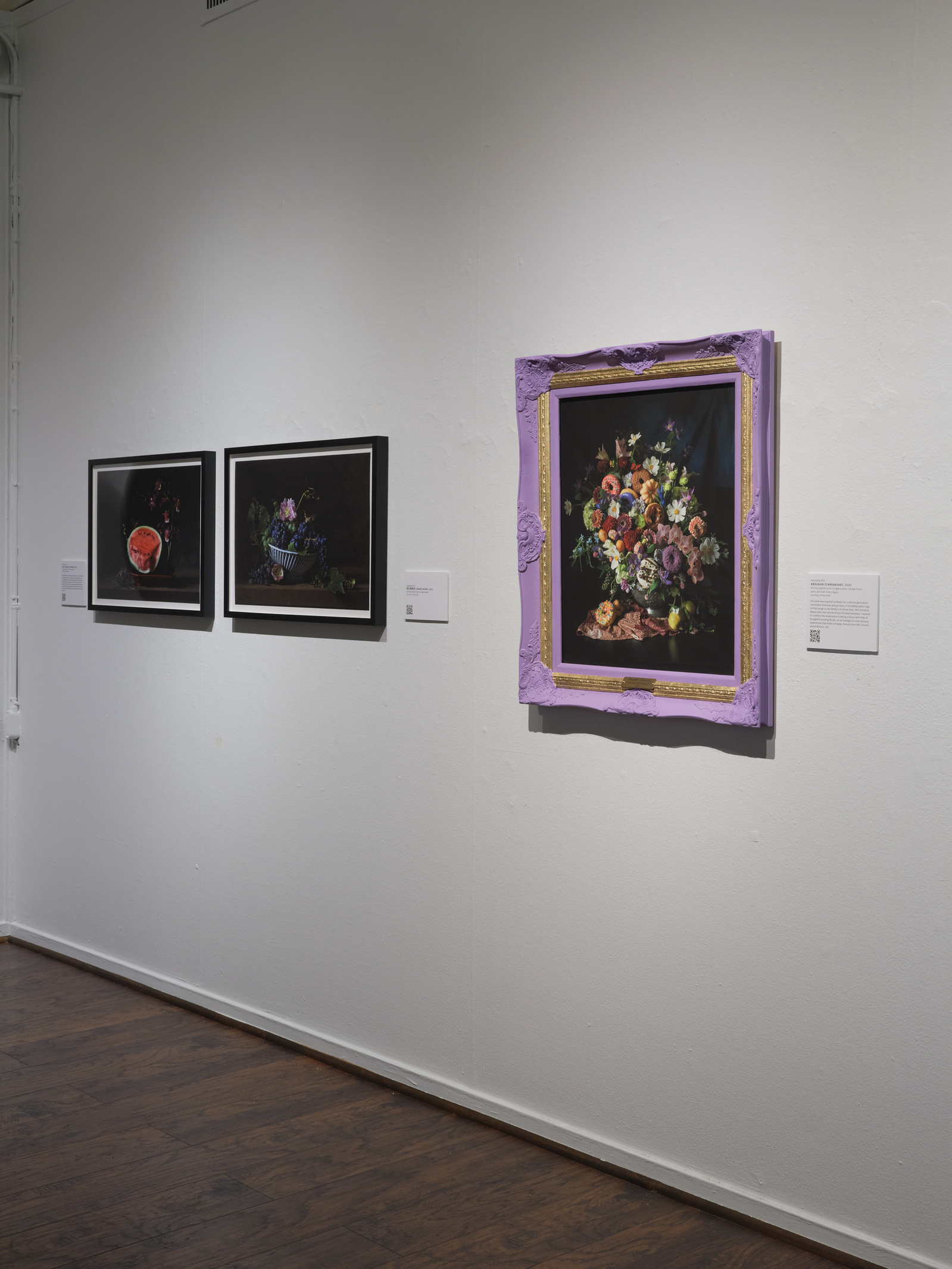 Stephanie Shih, gallery, exhibition, Open Flowers Bear Fruit, Asian American Still Life, Pacific Asia Museum, installation