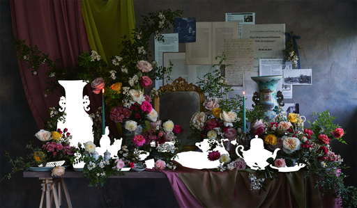 Stephanie Shih, Open Flowers Bear Fruit, Asian American, still life, photography, fine art photography