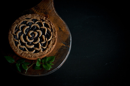 baking, flour, flower, tart