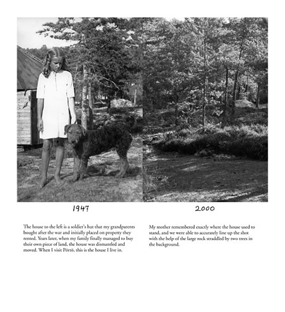 The Nightgown Pictures by Nina Katchadourian