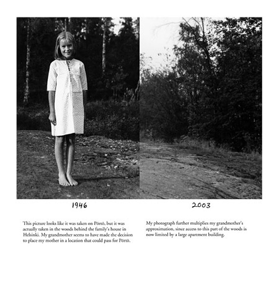The Nightgown Pictures by Nina Katchadourian