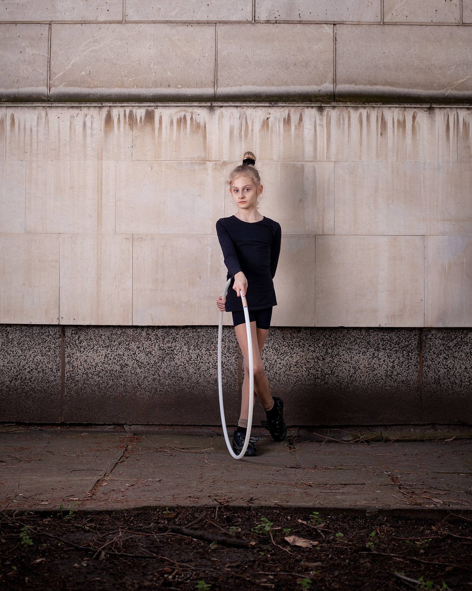 Portrait gymnast