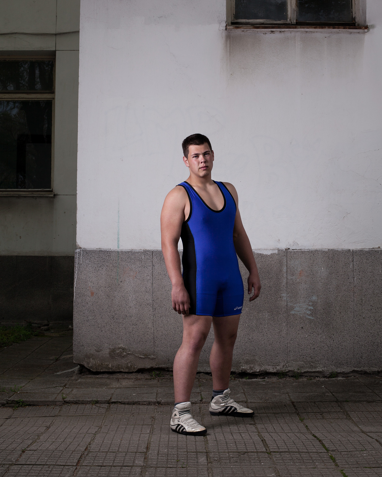 La lutte, portraits de sportifs bulgares