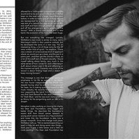 Feature of Andrew McMahon in Amplified 
Magazine by Boston music photographer Lisa Czech