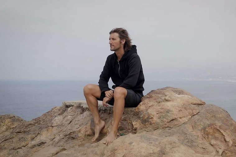Me on a rock in Malibu 2020