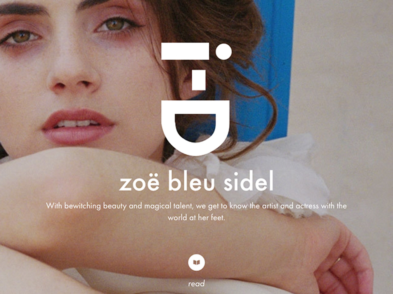 i-D: Zoe Bleu Sidel - Daria Kobayashi Ritch Photography