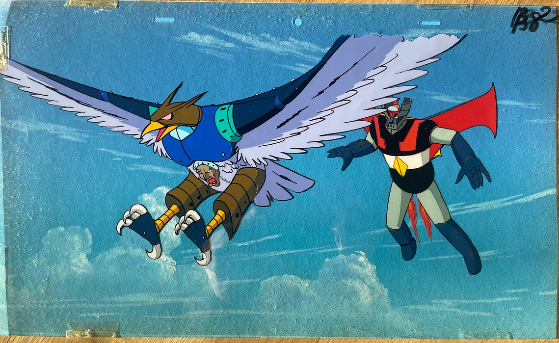 Mazinger z original cel pan cel