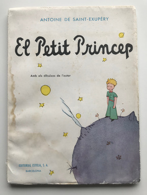 Jaume Arbonés El petit príncep 1959 primera edició en català 1959  Le Petit Prince The Little Prince language published 