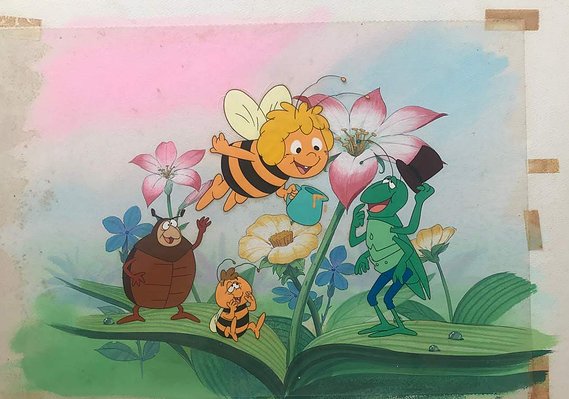 みつばちマーヤの冒険 maya the honey bee hanken cel hanken cel