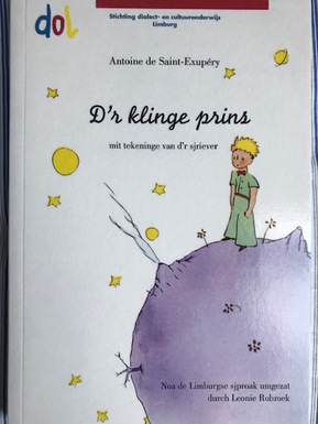 Jaume Arbonés Limburgish south 2015 d´r klinge prins petit prince Le Petit Prince The Little Prince language published 