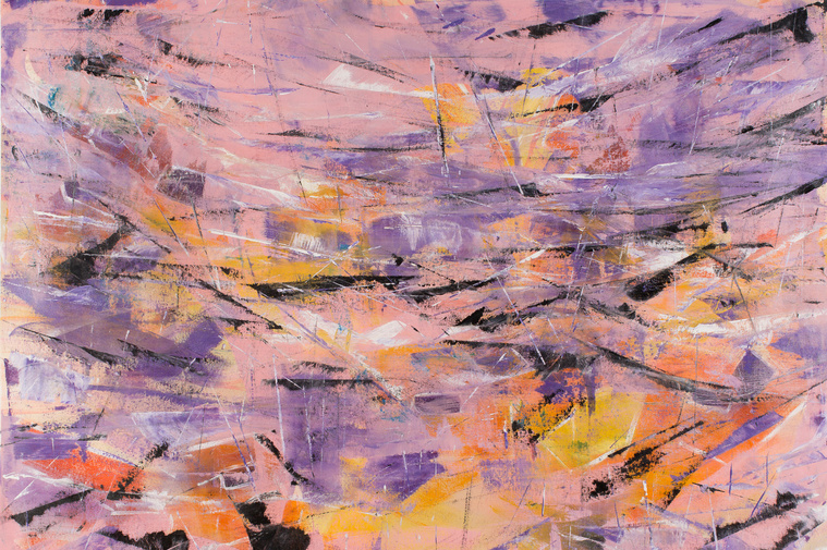 Pink Flamingo.
Medium; Acrylic
H 1065 x W 2000