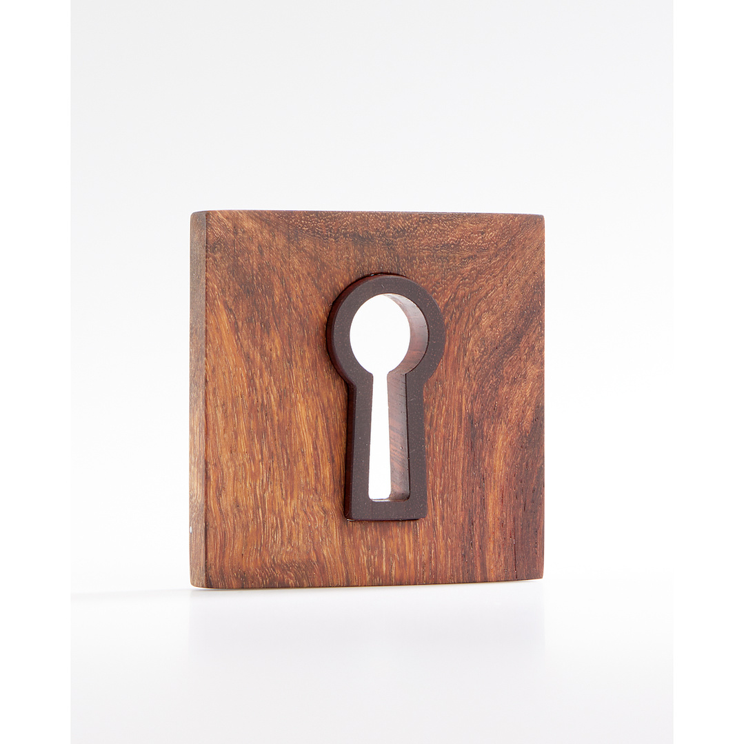 Eszter Zámori's pieces created for Challenge 2023 Jewelry and Travel. Titled Inner Place brooch / ring.