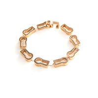 Eszter Zámori's piece created for Challenge 2023 Jewelry and Travel. Titled Other Places - Italian City-States bracelet.