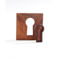 Eszter Zámori's pieces created for Challenge 2023 Jewelry and Travel. Titled Inner Place brooch / ring.
