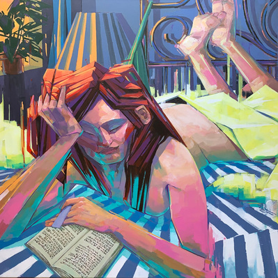 Love Story (120 cm x 100cm) SOLD