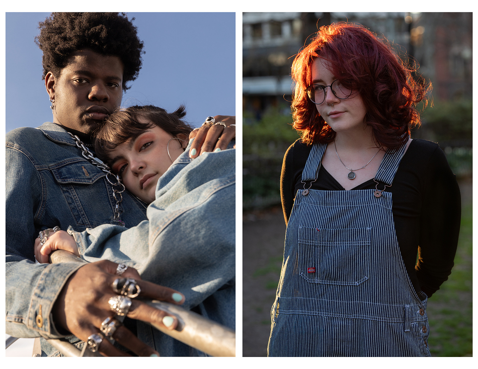 All work was done between a group collaboration for University of the Arts' Fashion class. All artists presented are Justin Henry, Jackson Leach, Leah Reso, & Andrew O'Connor.
